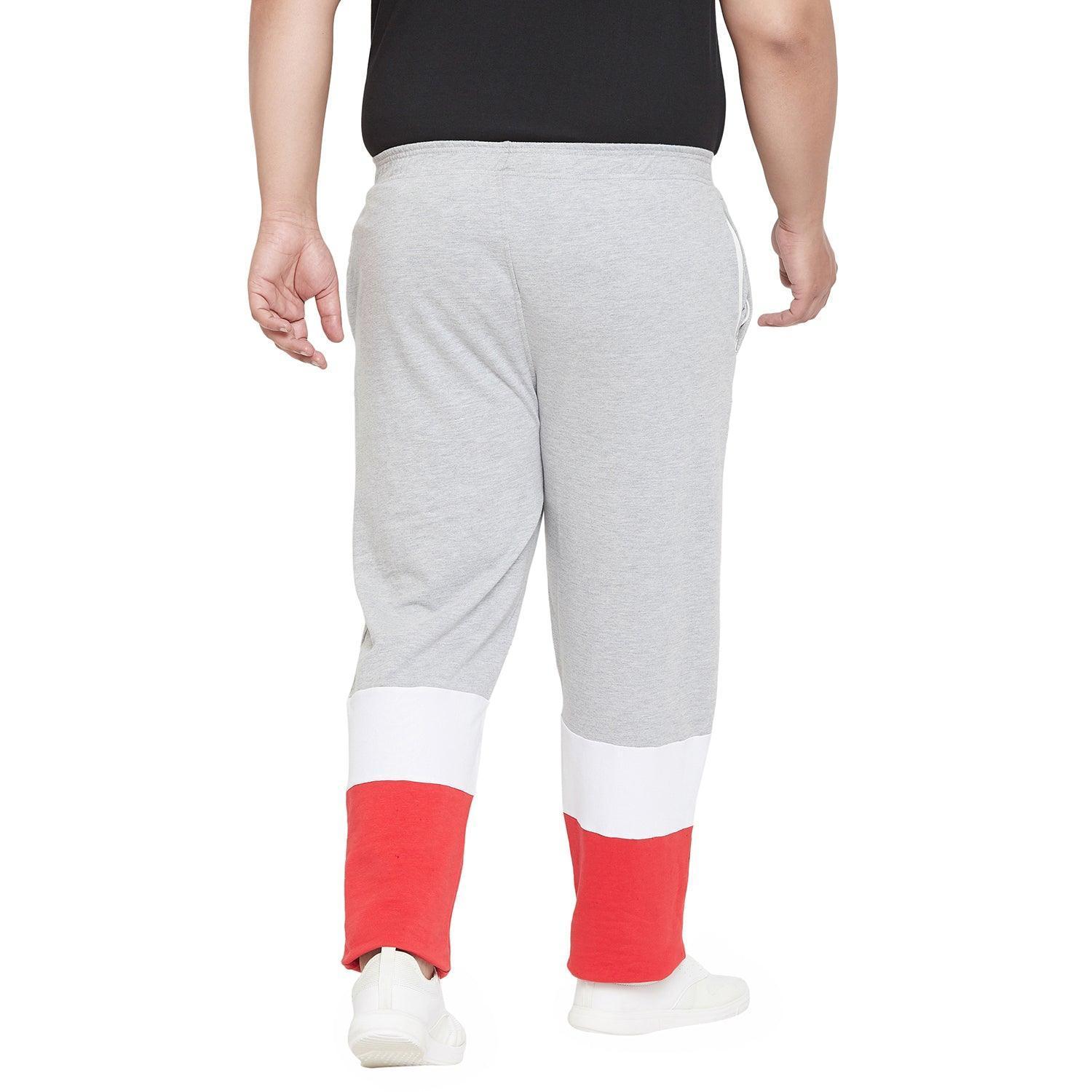 Men Plus Size Vivsie Colorblock Trackpants - Image 5
