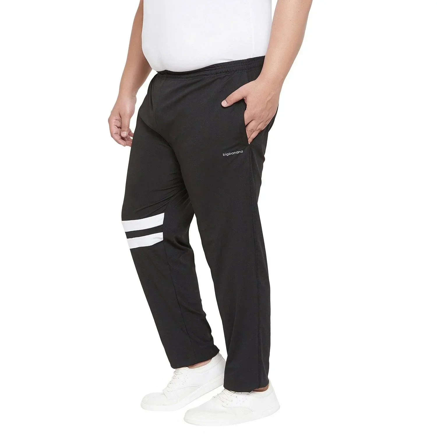 Men Plus Size Waffel Solid Trackpant - Image 3