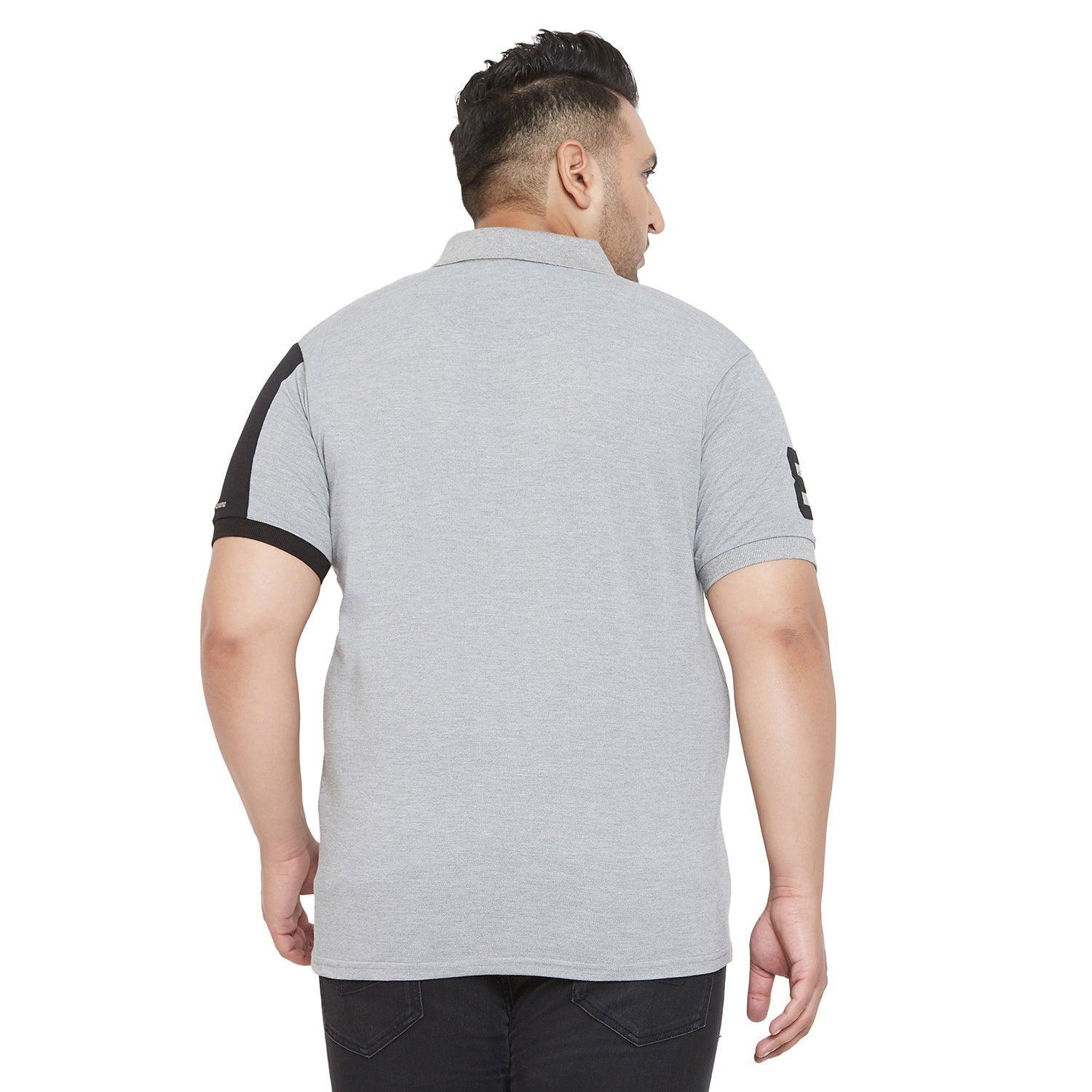 Men Plus Size Wicks Colorblock Polo Tshirt - Image 5