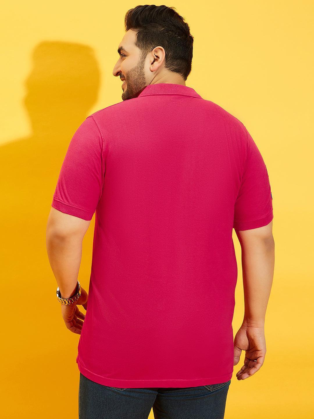 Men Plus Size Tim-MG Solid Polo Tshirt - Image 6
