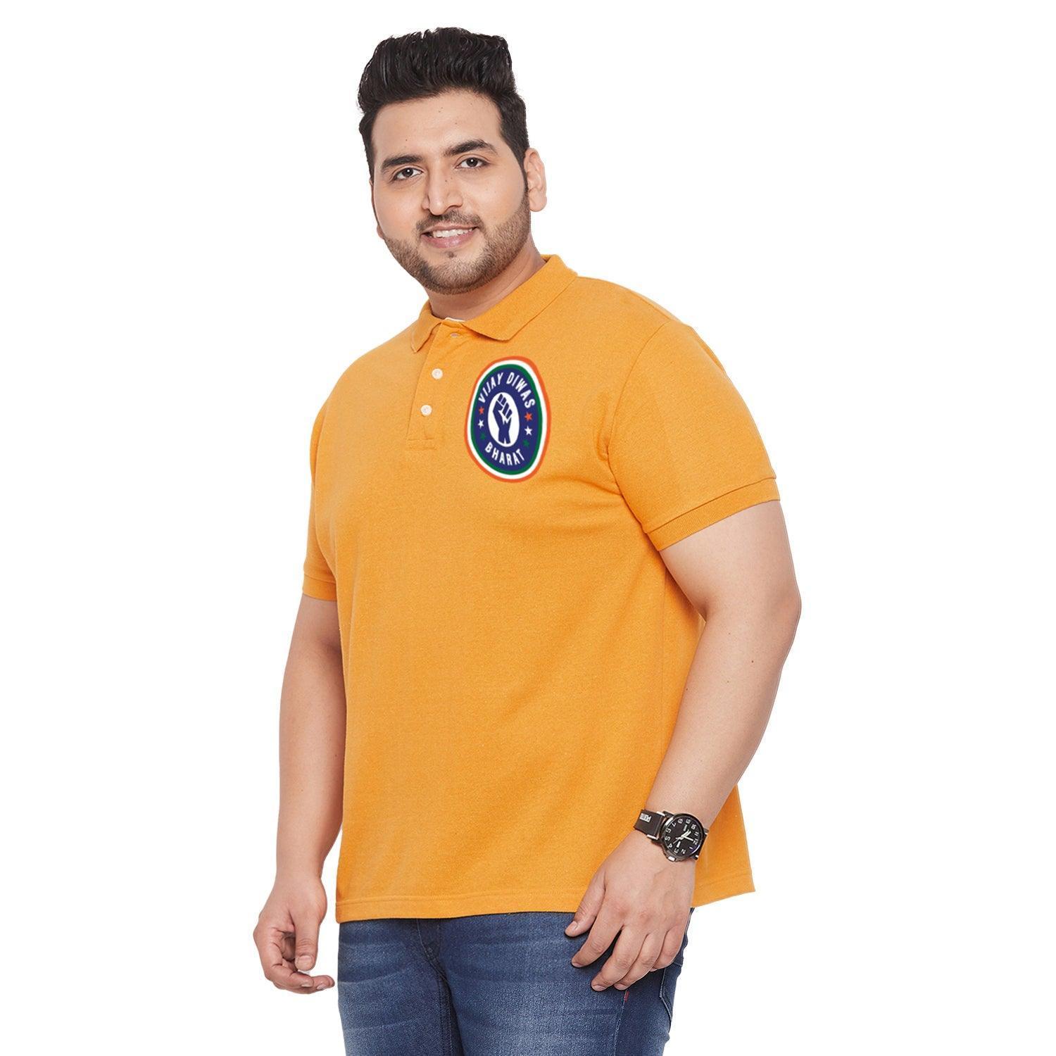 Men Plus Size Alamo Printed Polo Tshirt - Image 3