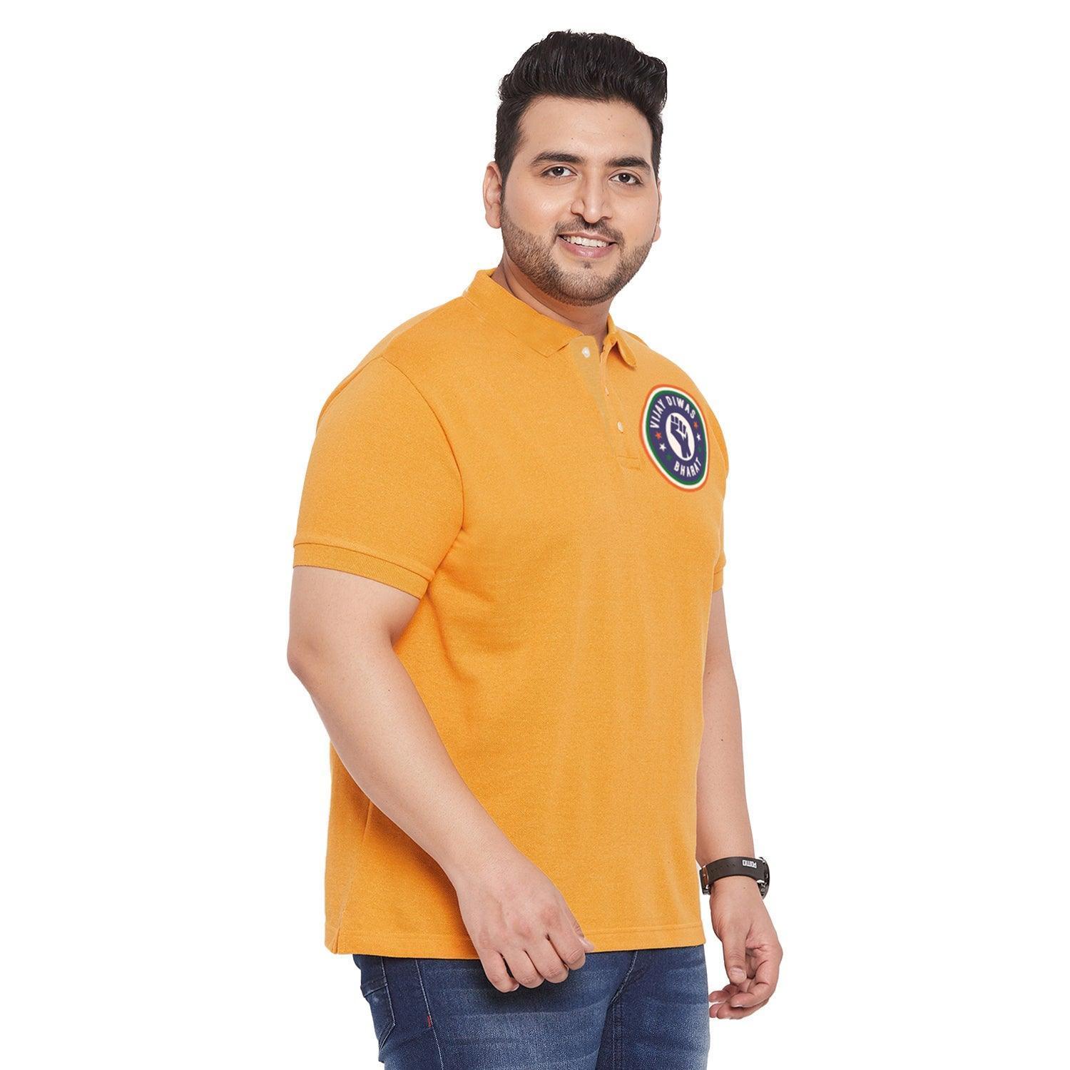 Men Plus Size Alamo Printed Polo Tshirt - Image 4