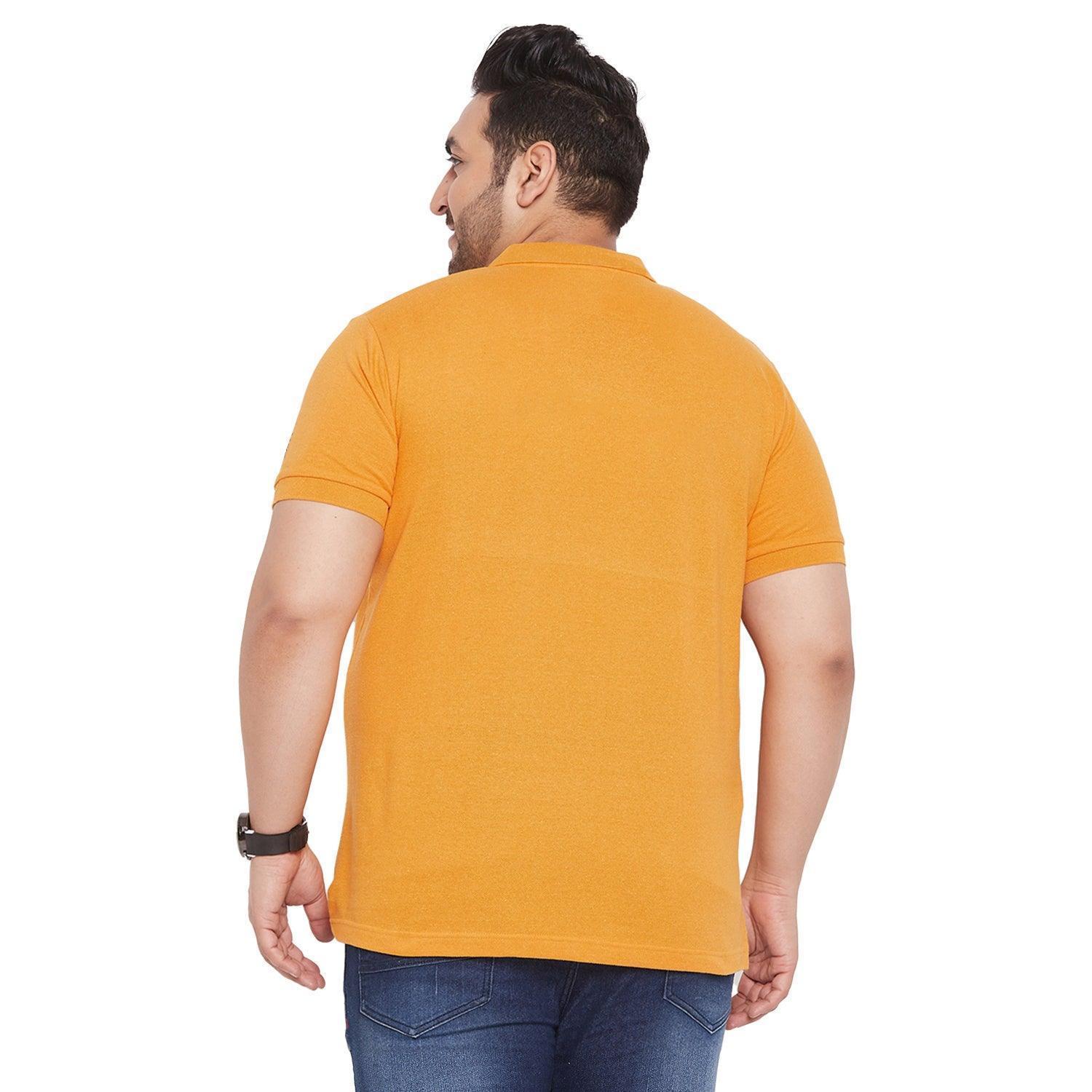 Men Plus Size Alamo Printed Polo Tshirt - Image 5
