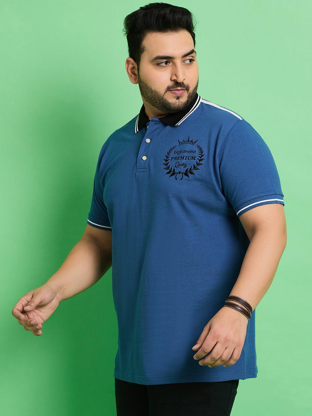 Men Plus Size Amberg Solid Polo Tshirt - Image 3