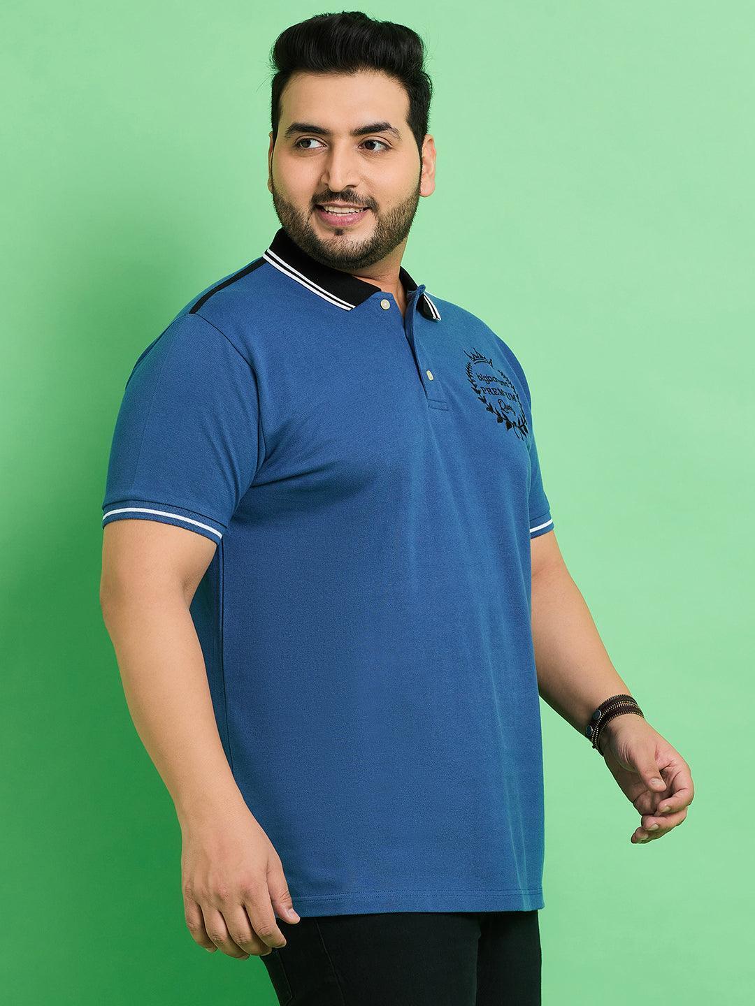 Men Plus Size Amberg Solid Polo Tshirt - Image 4