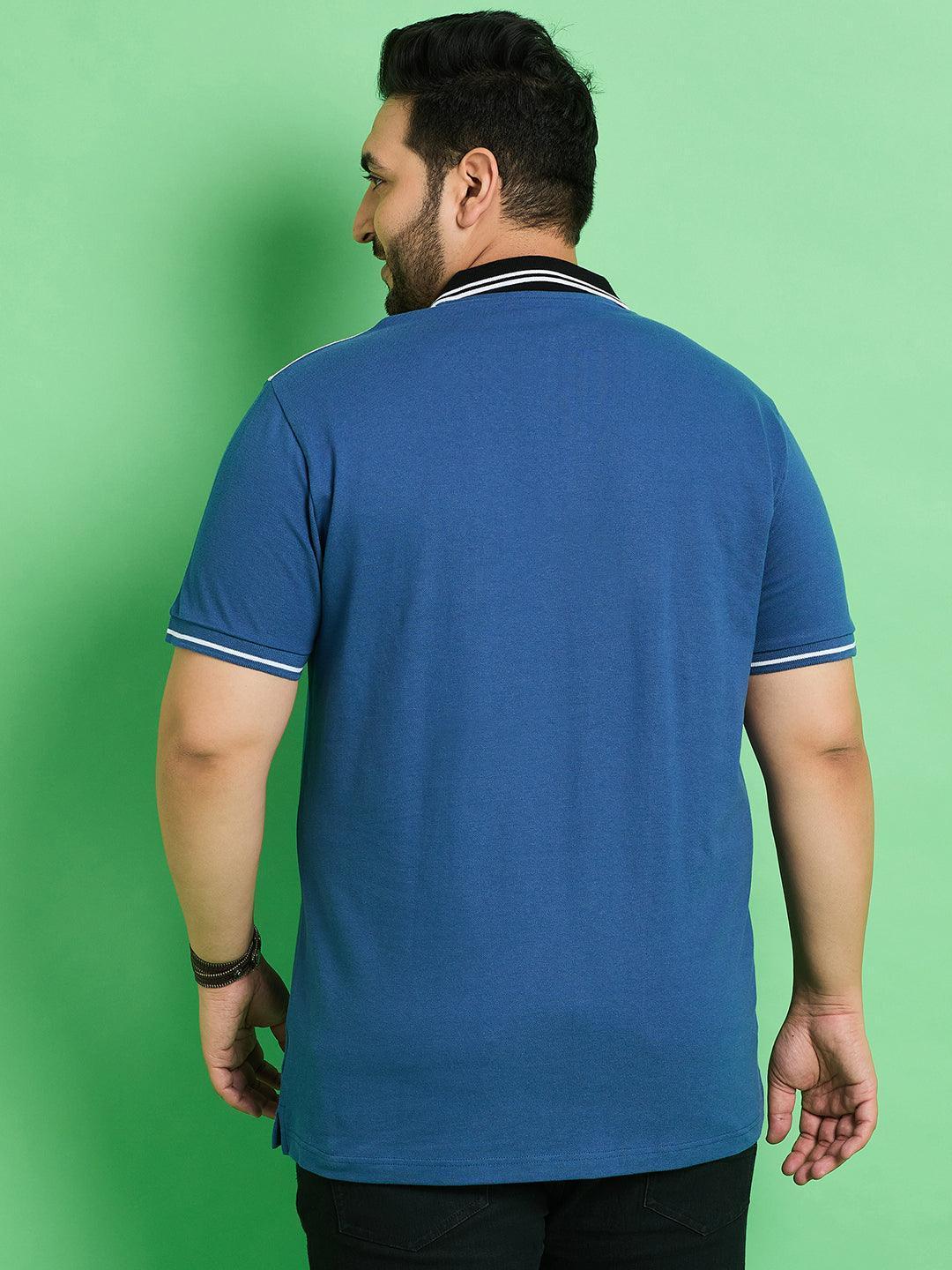 Men Plus Size Amberg Solid Polo Tshirt - Image 5