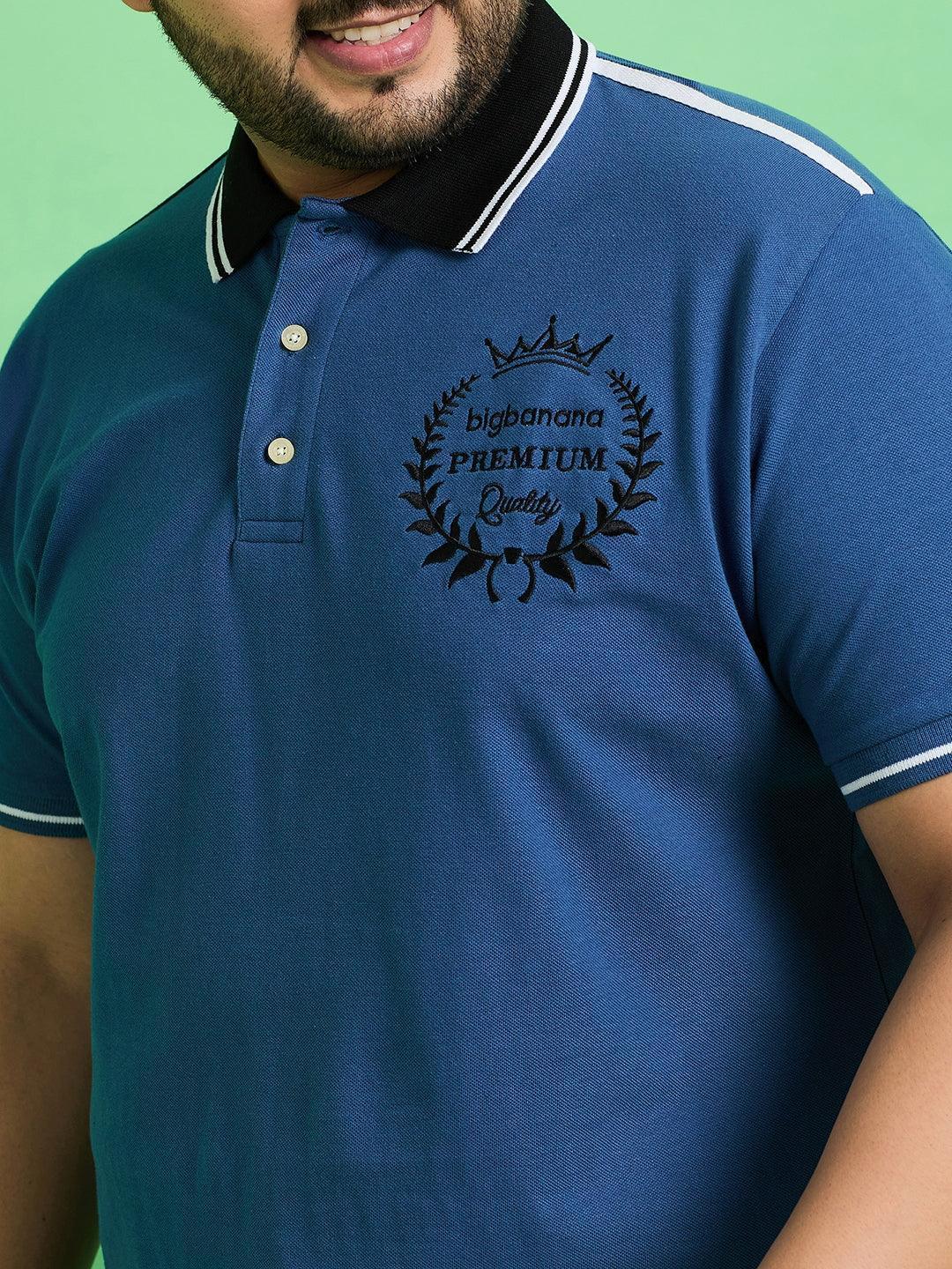Men Plus Size Amberg Solid Polo Tshirt - Image 6