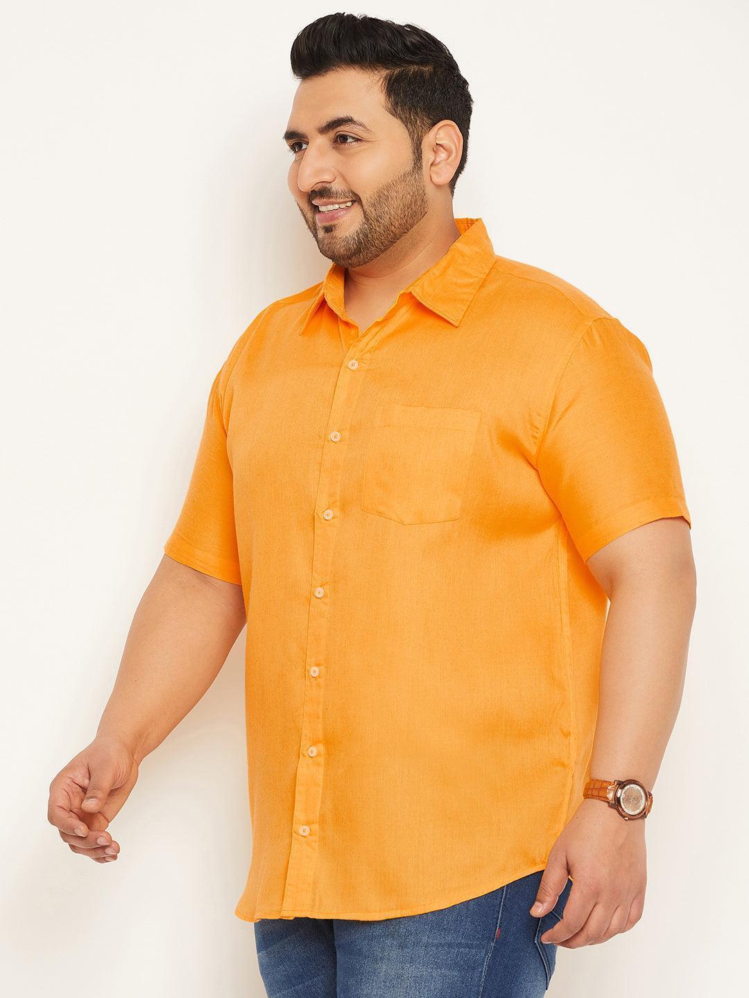 Men Plus Size Anion Solid Shirt - Image 3
