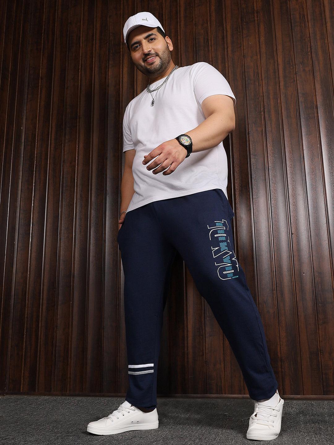 Men Plus Size Atlantic Printed Trackpant - Image 2