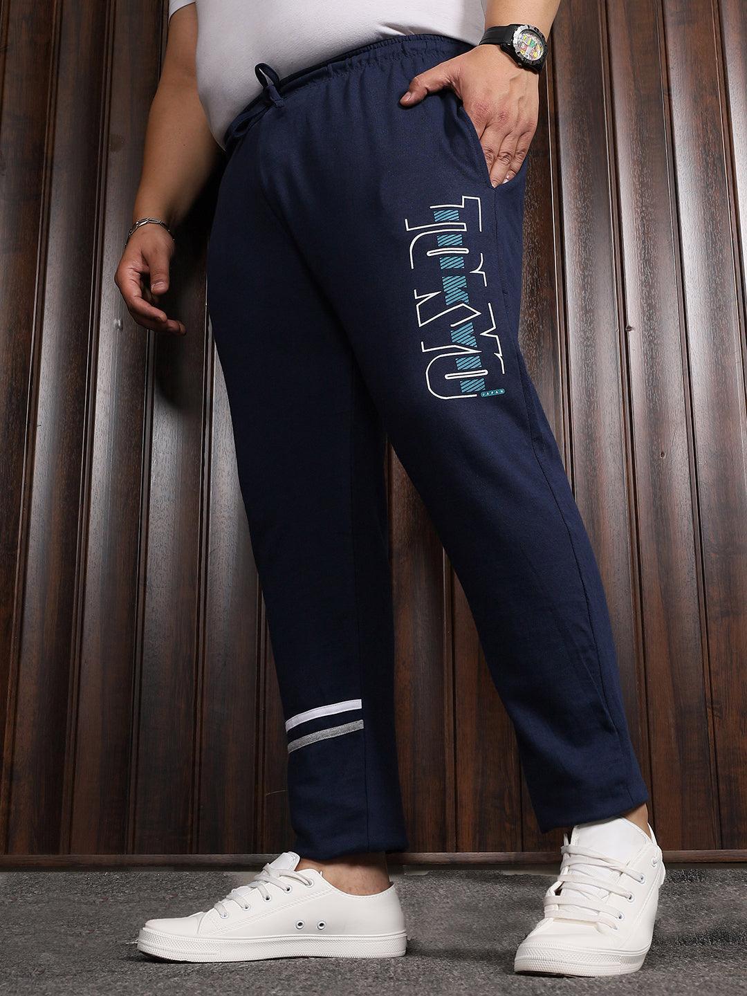Men Plus Size Atlantic Printed Trackpant - Image 3
