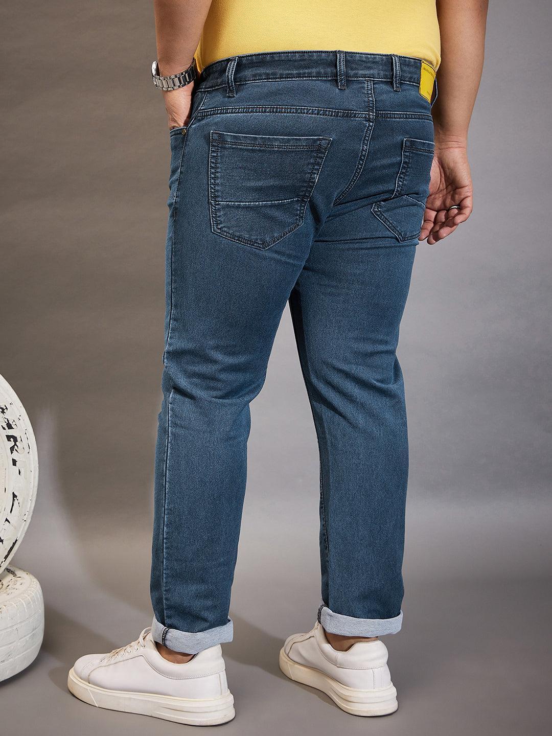 Men Plus Size Autono Solid Jeans - Image 5