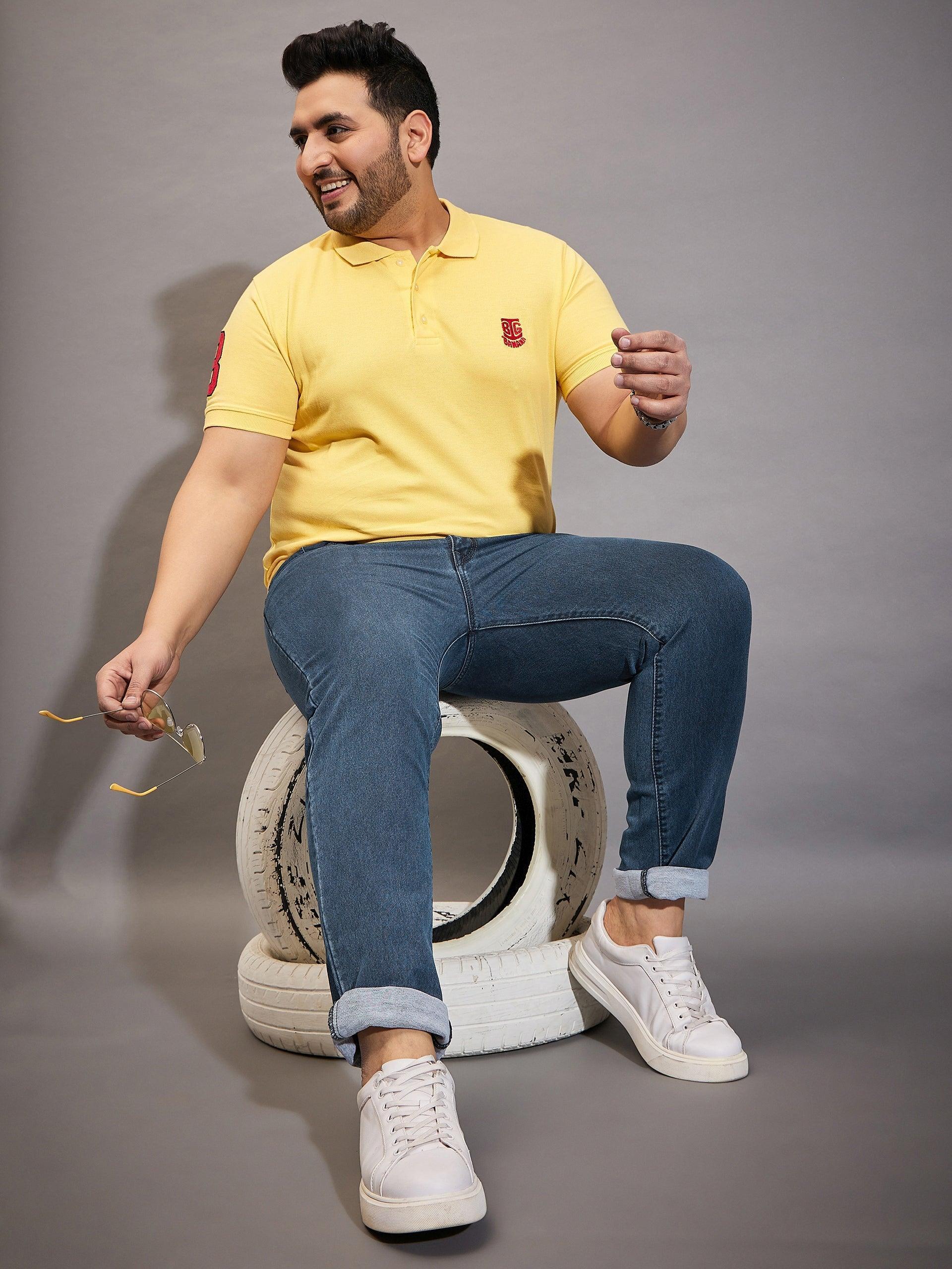 Men Plus Size Autono Solid Jeans - Image 6
