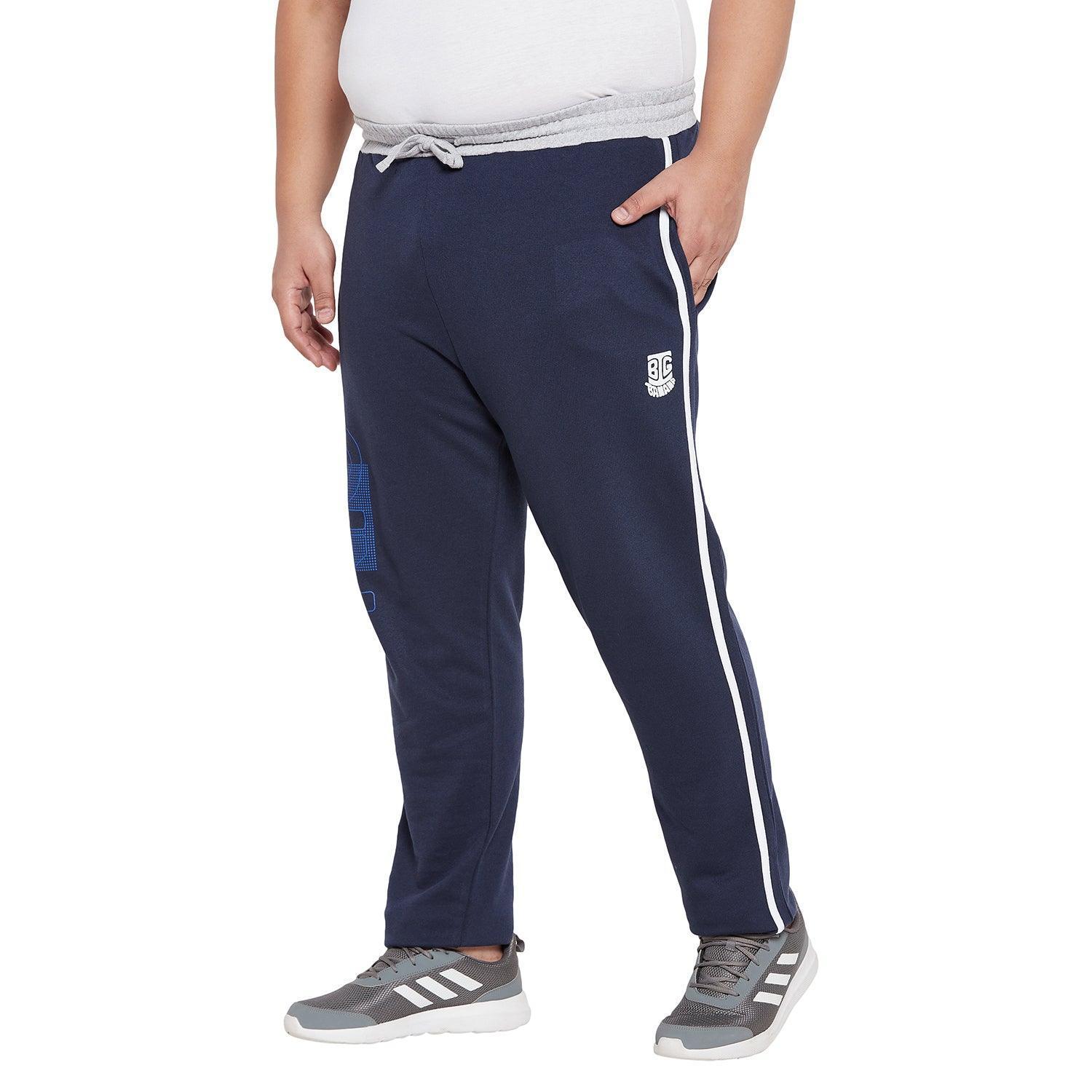 Men Plus Size Bendin Printed Trackpant - Image 3