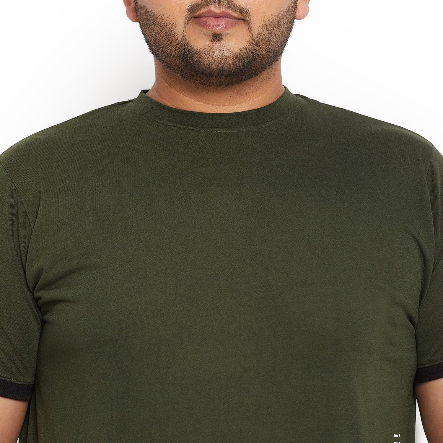 Men Plus Size Blade Printed Round Neck Tshirt - Image 6