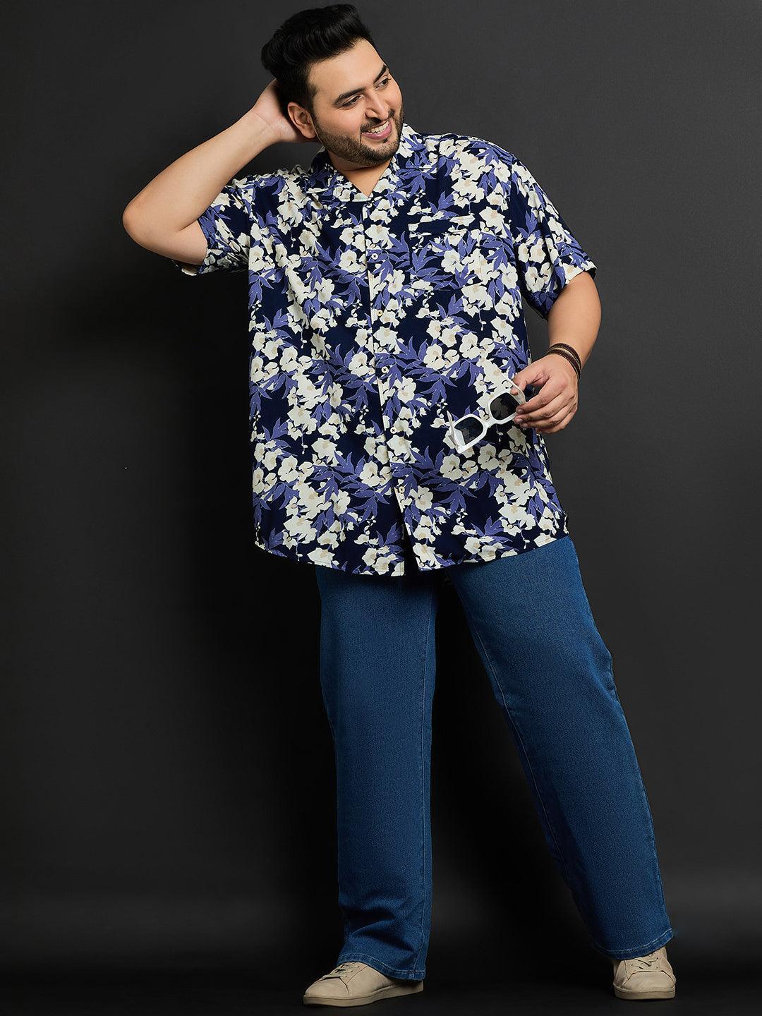 Men Plus Size Bocholt Printed Shirt - Image 2