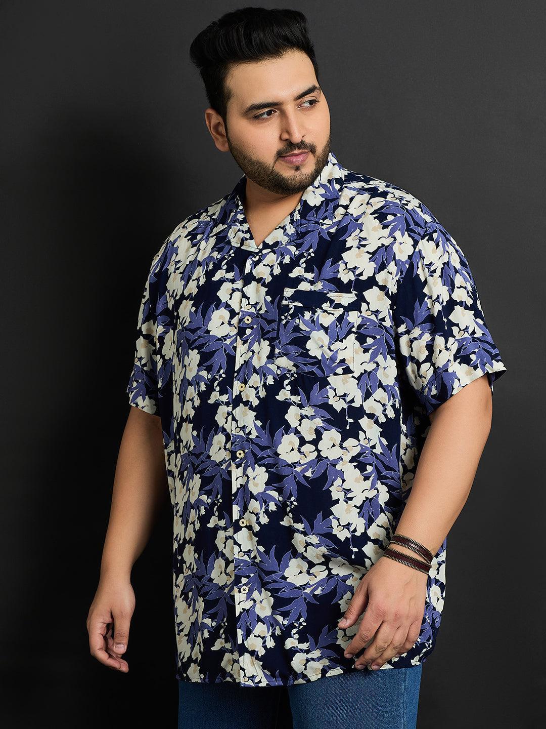 Men Plus Size Bocholt Printed Shirt - Image 3