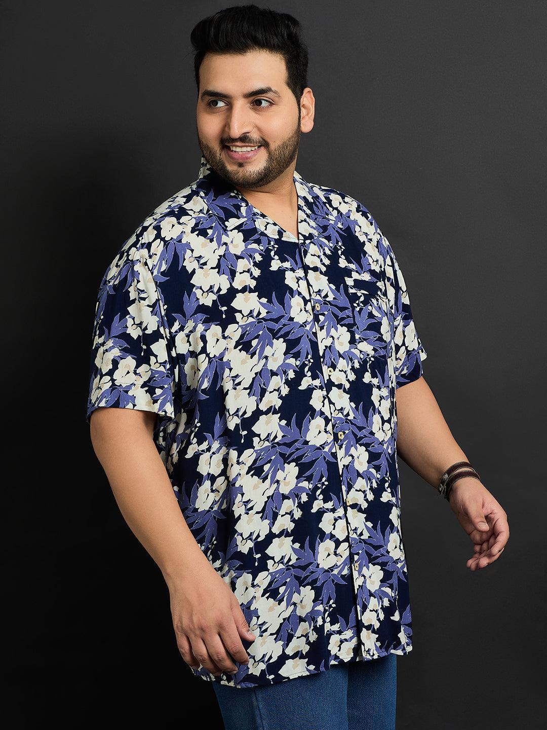 Men Plus Size Bocholt Printed Shirt - Image 4