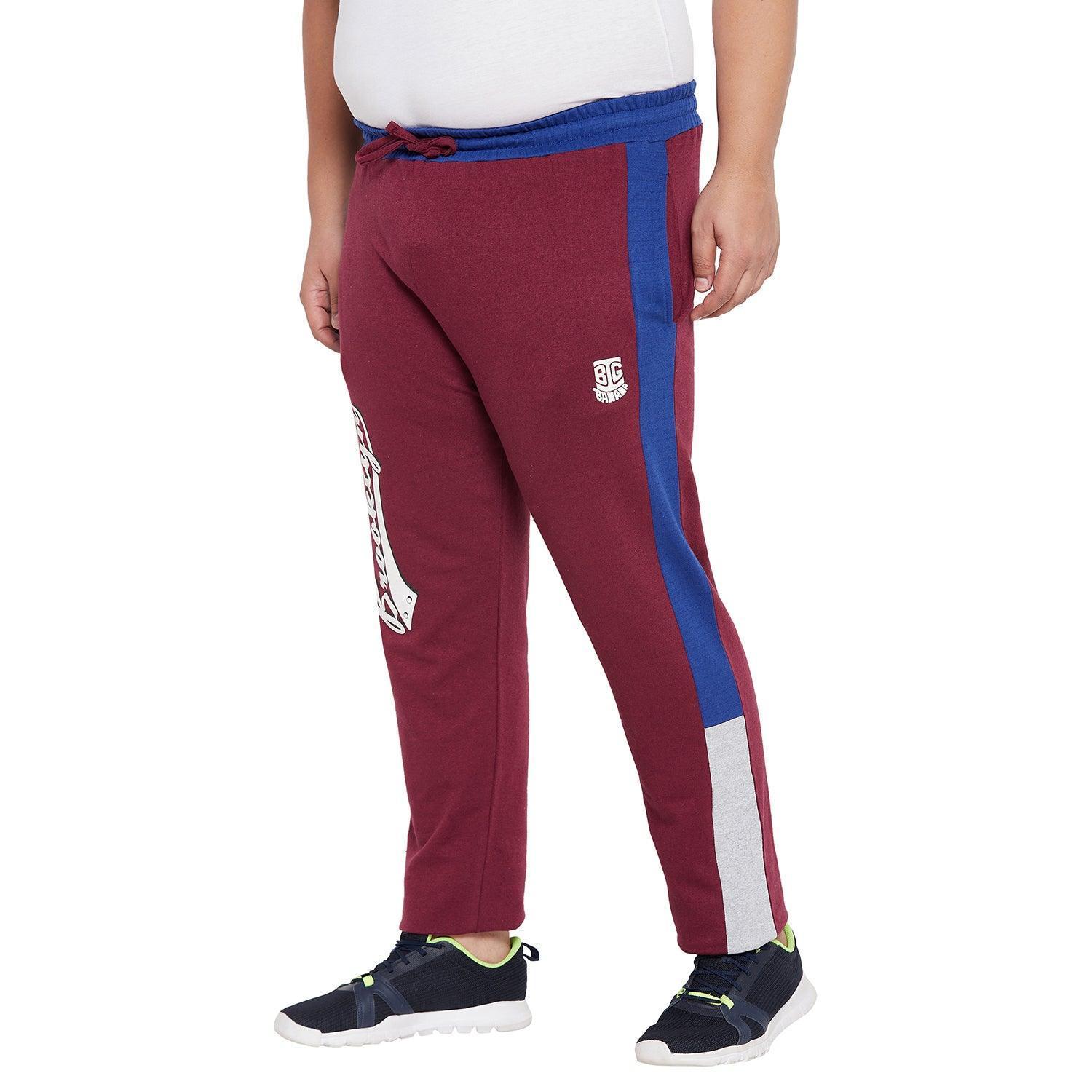 Men Plus Size Bologna Printed Trackpant - Image 3