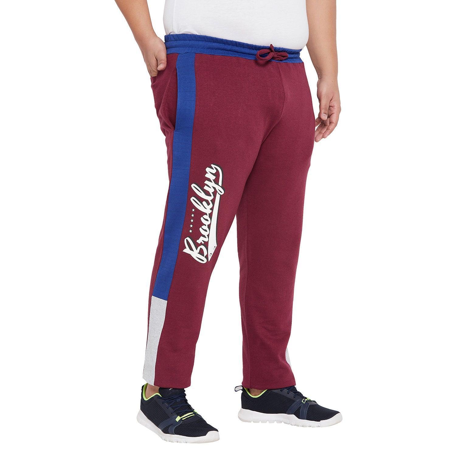 Men Plus Size Bologna Printed Trackpant - Image 4