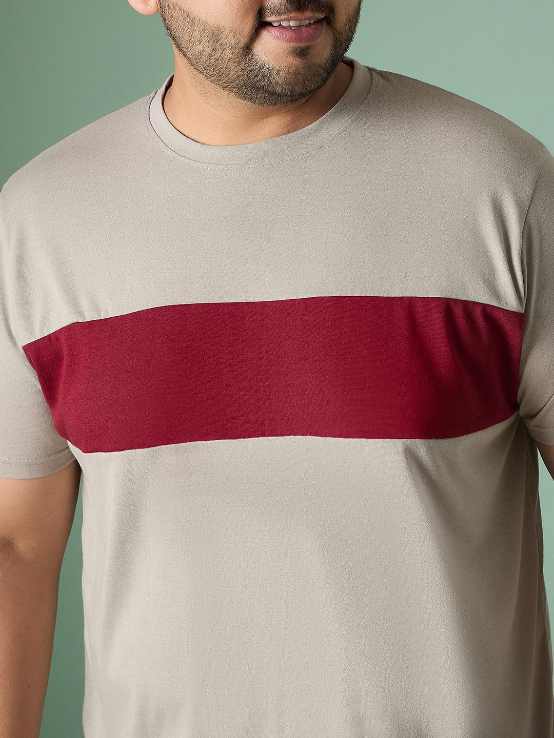 Men Plus Size Bravix Multicolor Round Neck Tshirt - Image 7