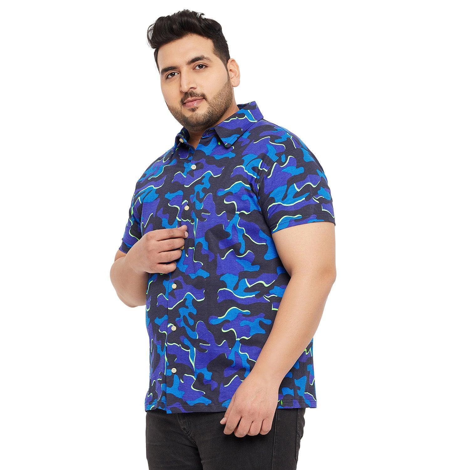 Men Plus Size Brolin Printed Shirt - Image 3