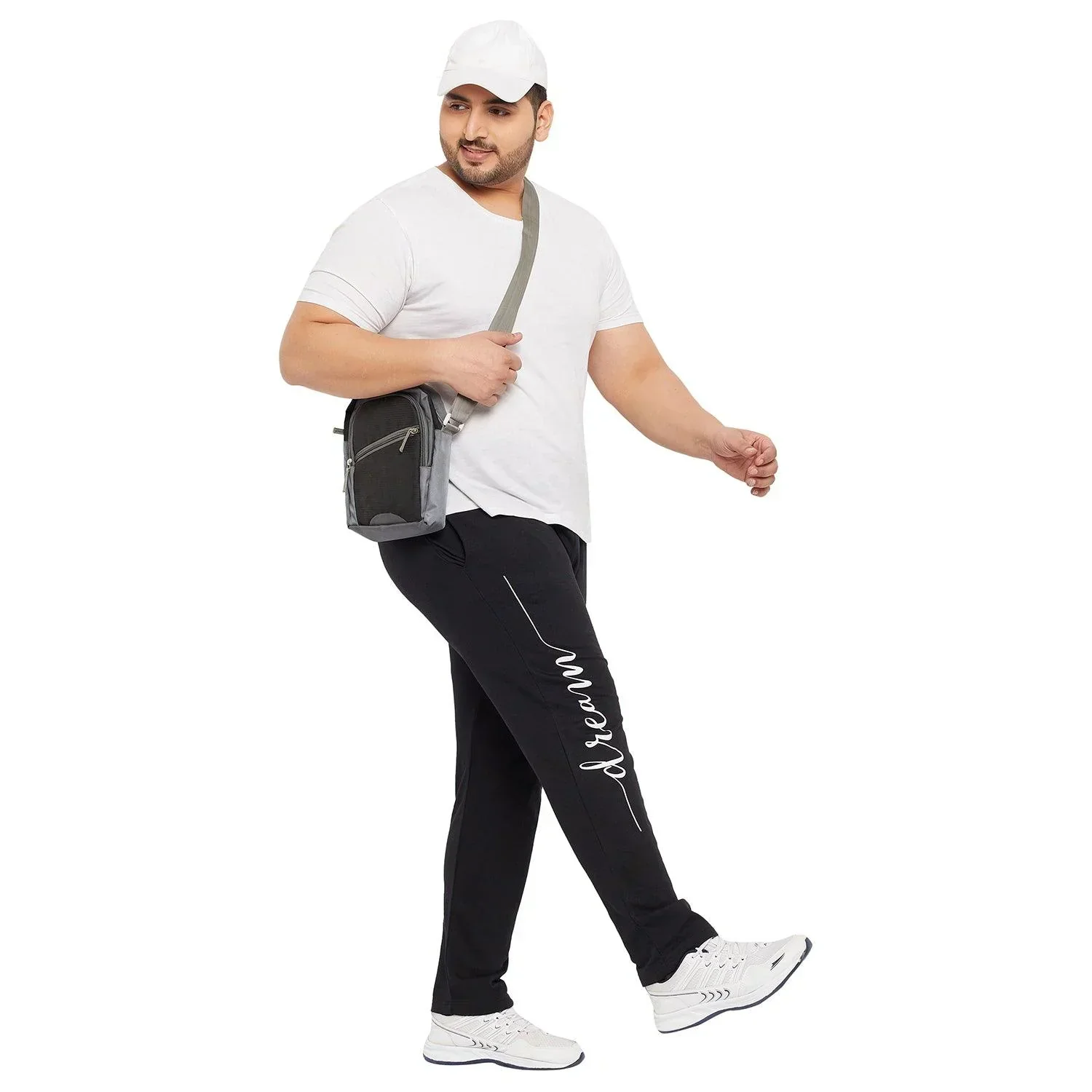 Men Plus Size Burg Printed Trackpant - Image 2