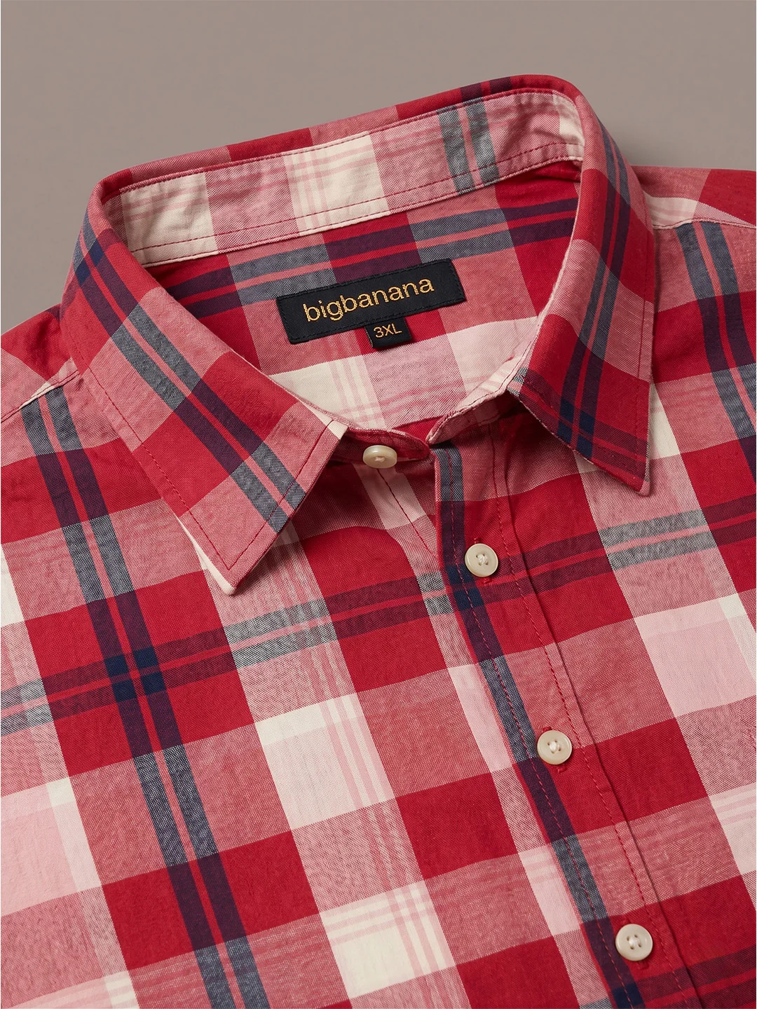 Men Plus Size Caelrix Multi Check Shirts - Image 4