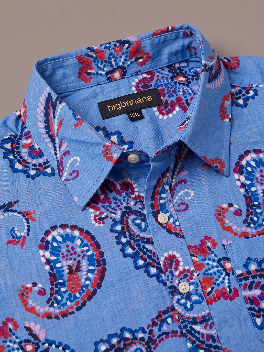 Men Plus Size Caelum Multi Printed Shirts - Image 4