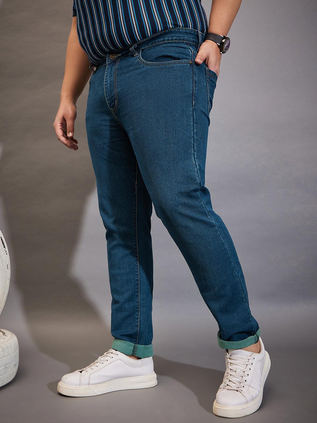 Men Plus Size Cambro Solid Jeans - Image 3