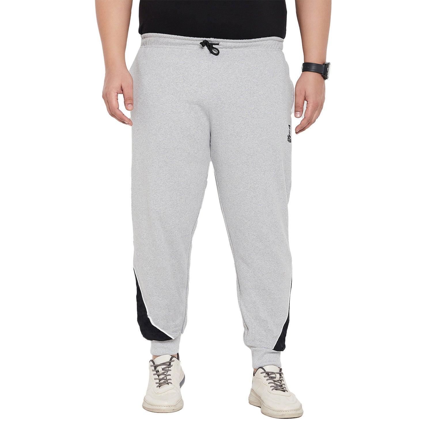 Men Plus Size Carnival Solid Trackpant