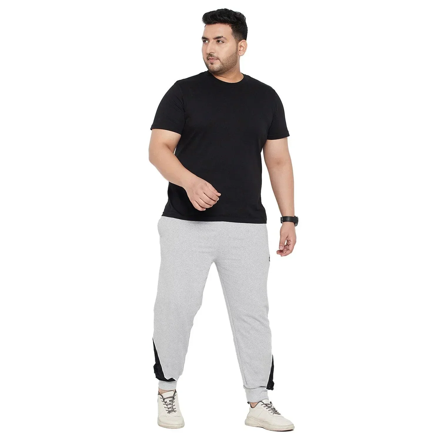 Men Plus Size Carnival Solid Trackpant - Image 2