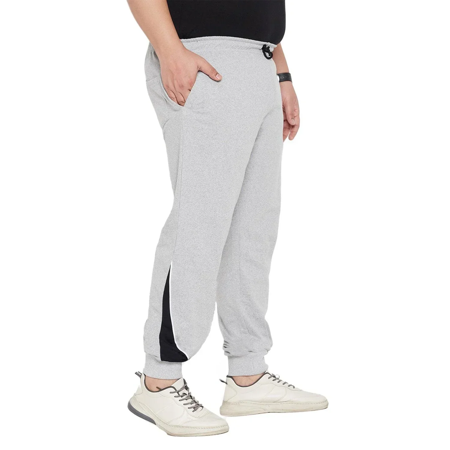 Men Plus Size Carnival Solid Trackpant - Image 4