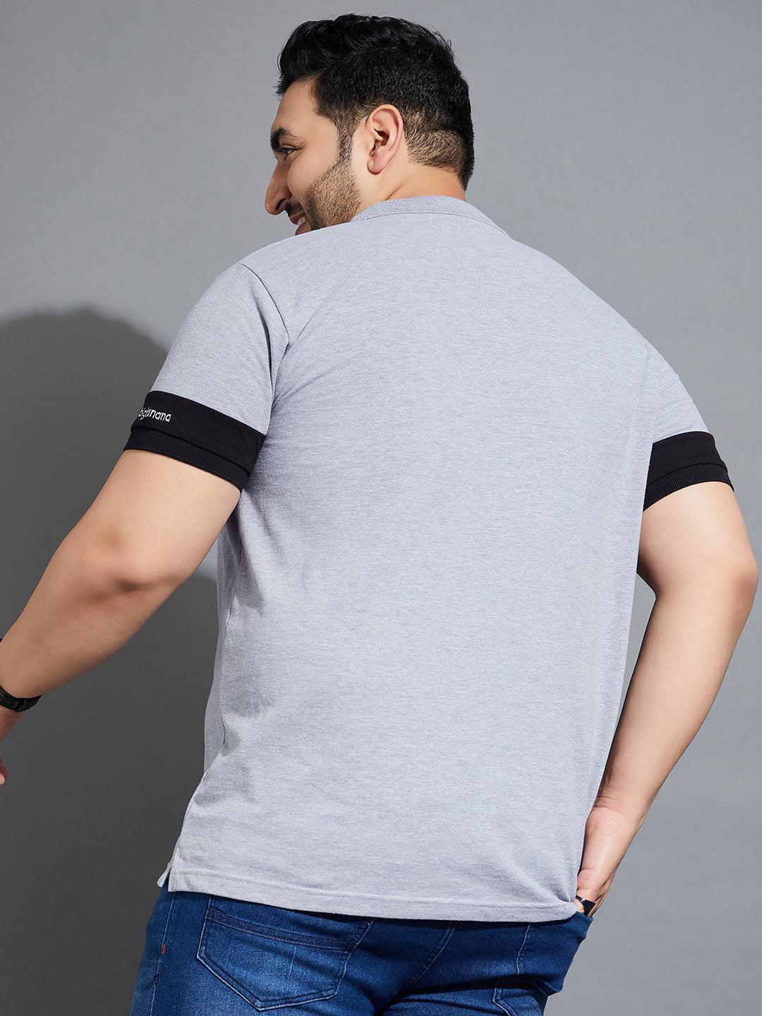 Men Plus Size Cary-10 Colorblock Polo Tshirt - Image 5