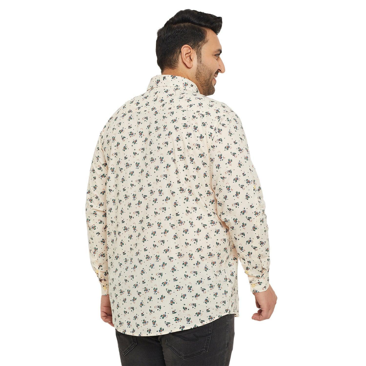 Men Plus Size Clazo Printed Shirt - Image 5