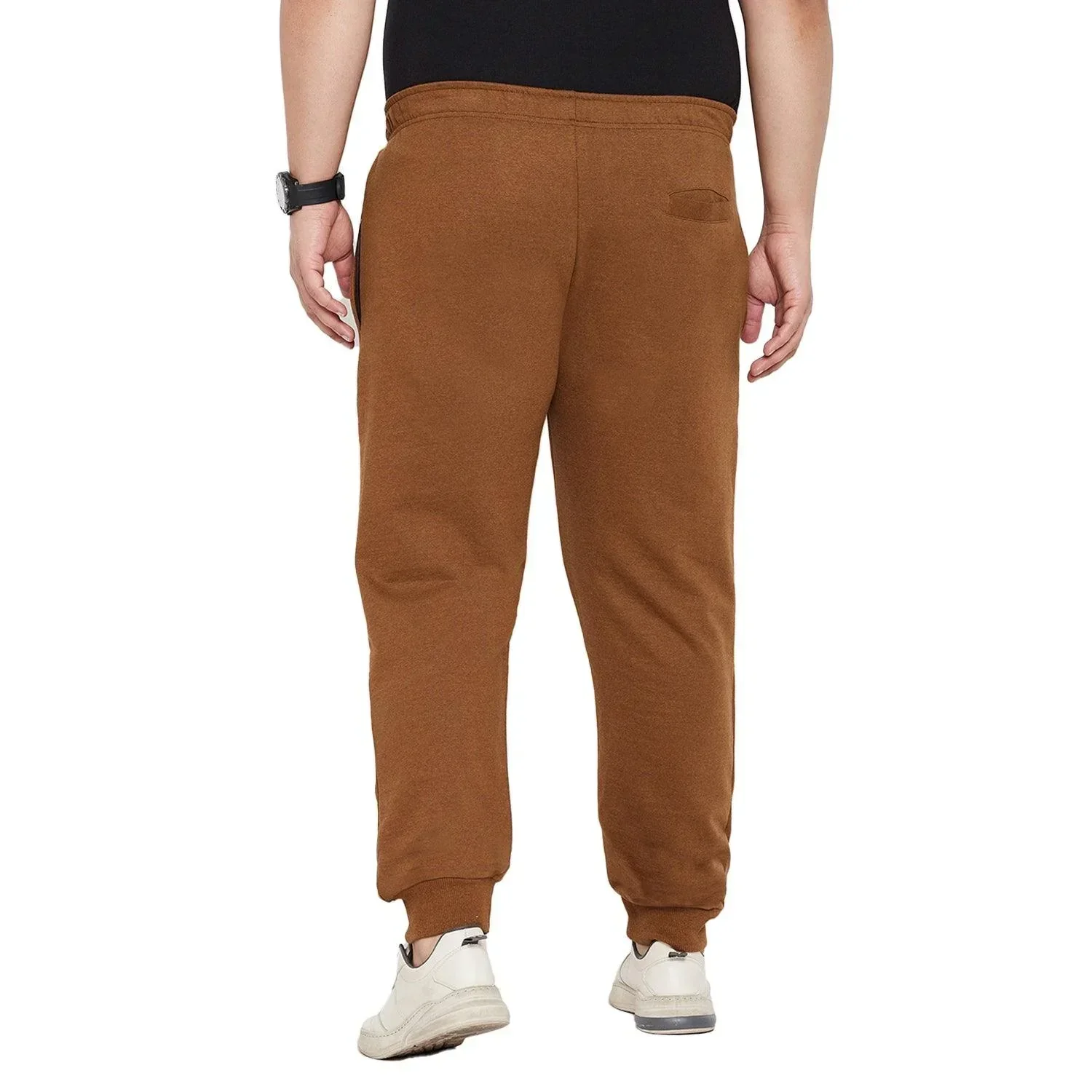 Men Plus Size Cone Solid Trackpant - Image 5