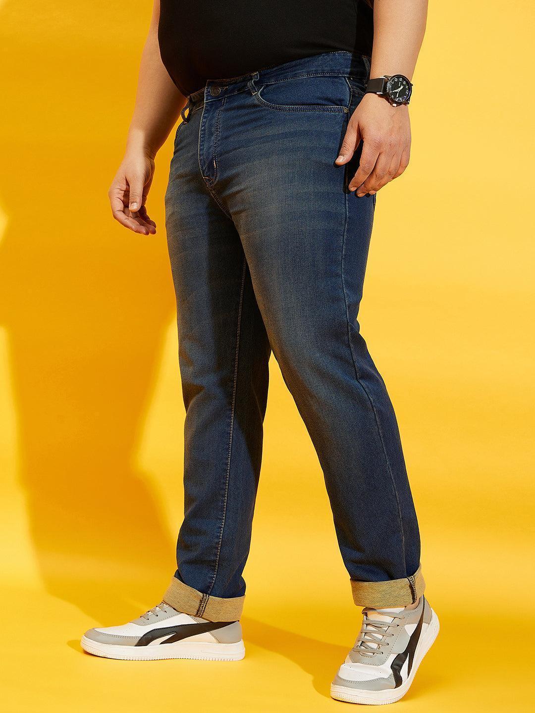 Men Plus Size Cosco Solid Jeans - Image 4
