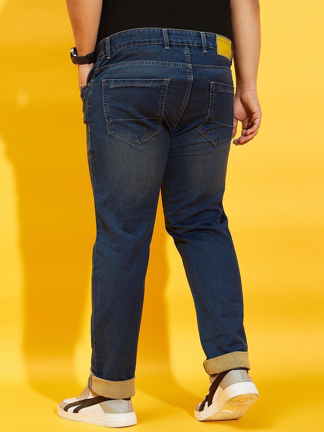 Men Plus Size Cosco Solid Jeans - Image 6