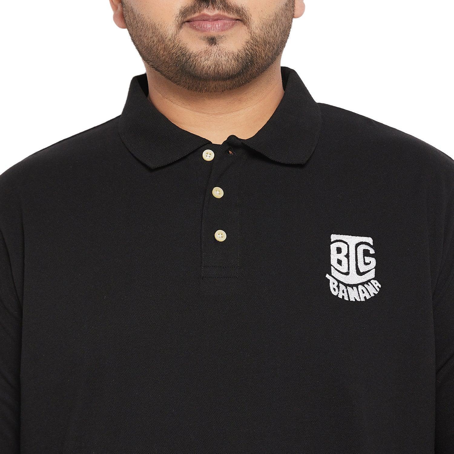 Men Plus Size Crewyard Solid Polo Tshirt - Image 6
