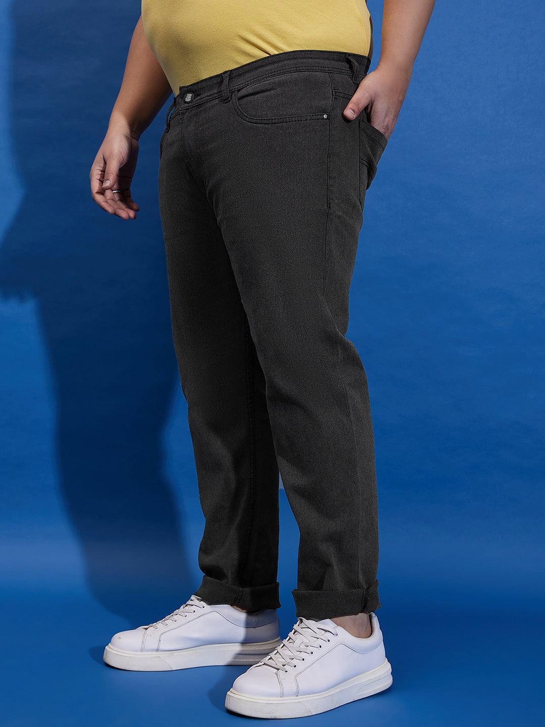 Men Plus Size Critic Solid Jeans - Image 3
