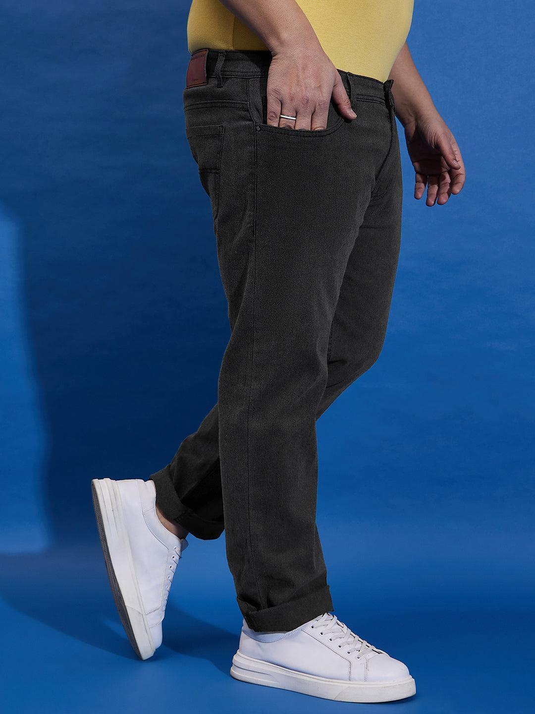 Men Plus Size Critic Solid Jeans - Image 4