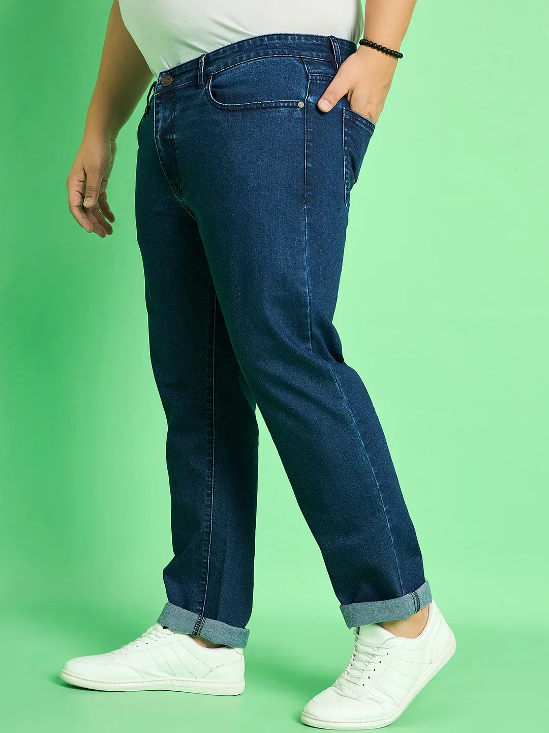 Men Plus Size Jace Solid Jeans - Image 4