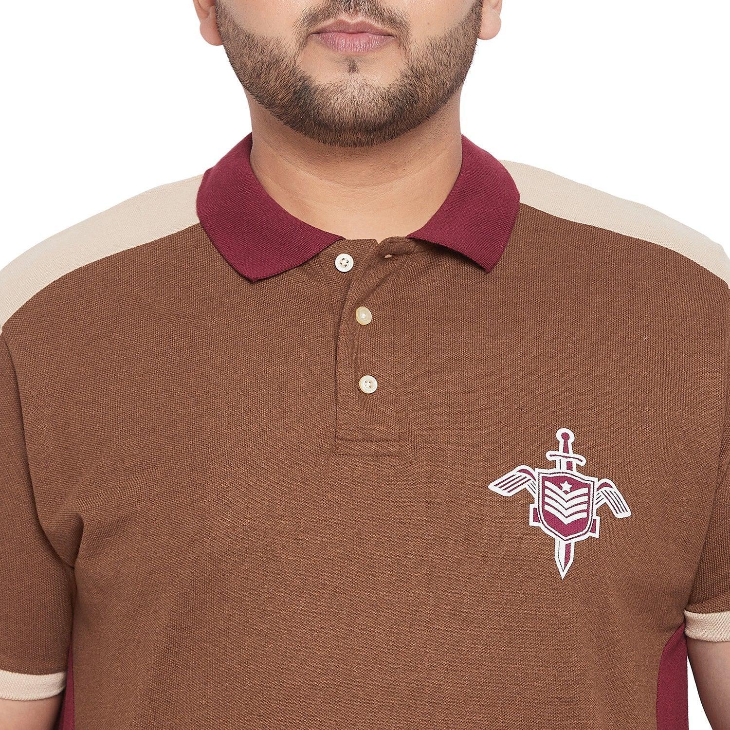 Men Plus Size Deigo Colorblock Polo Tshirt - Image 6