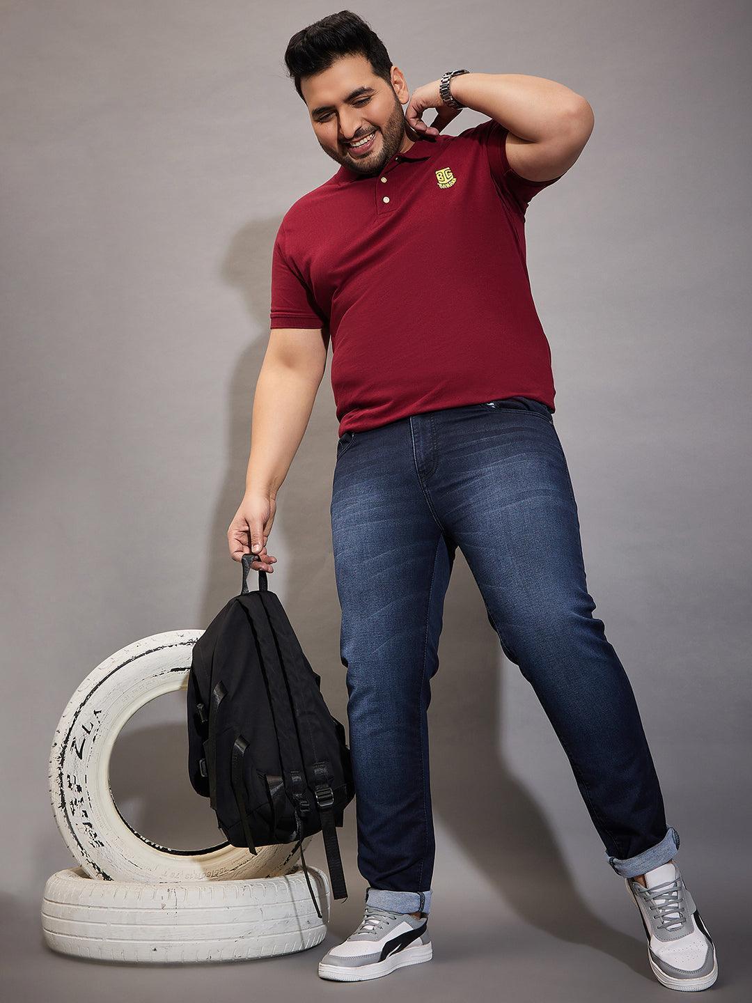 Men Plus Size Demmi Solid Jeans - Image 2