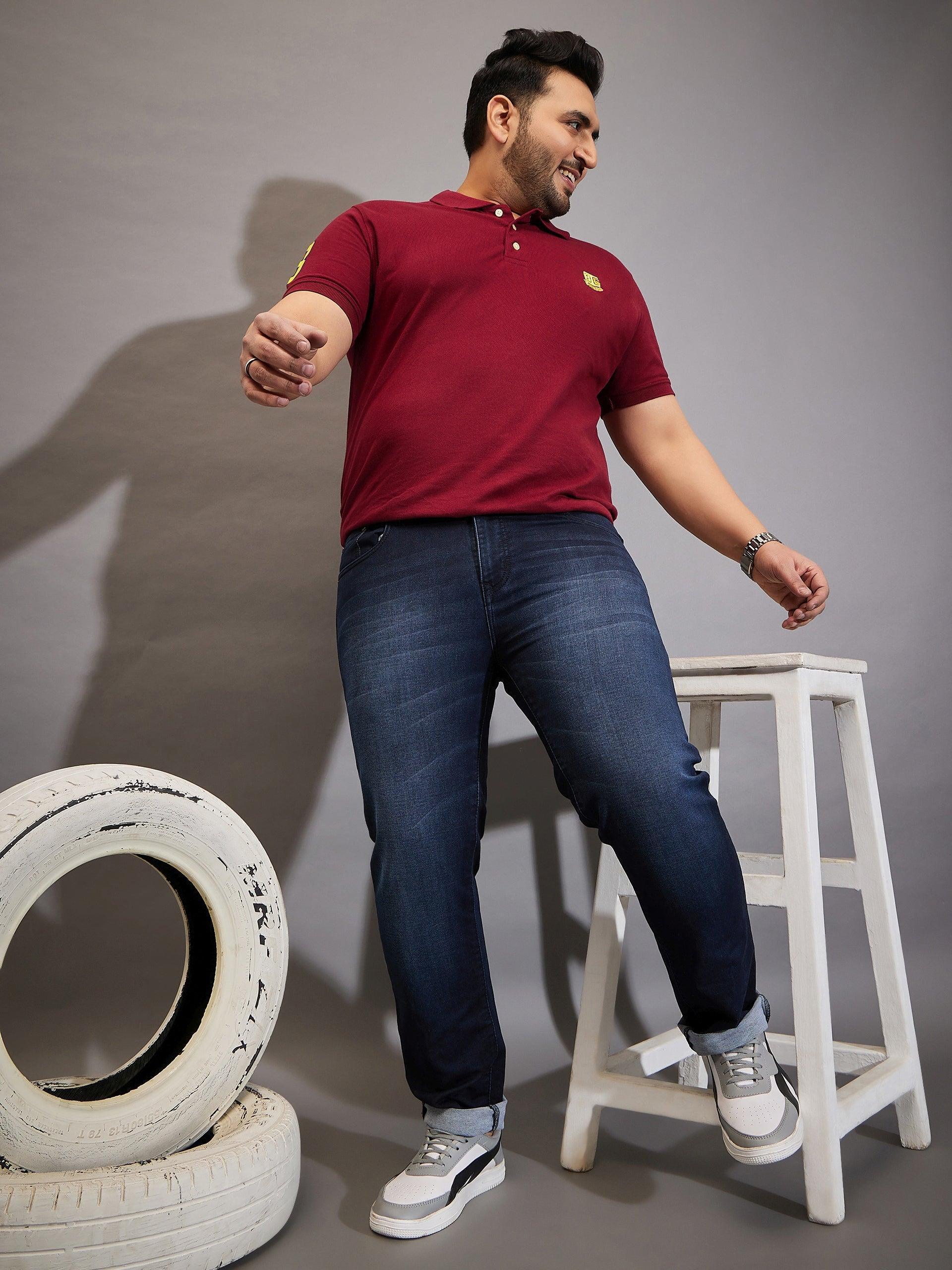 Men Plus Size Demmi Solid Jeans - Image 6