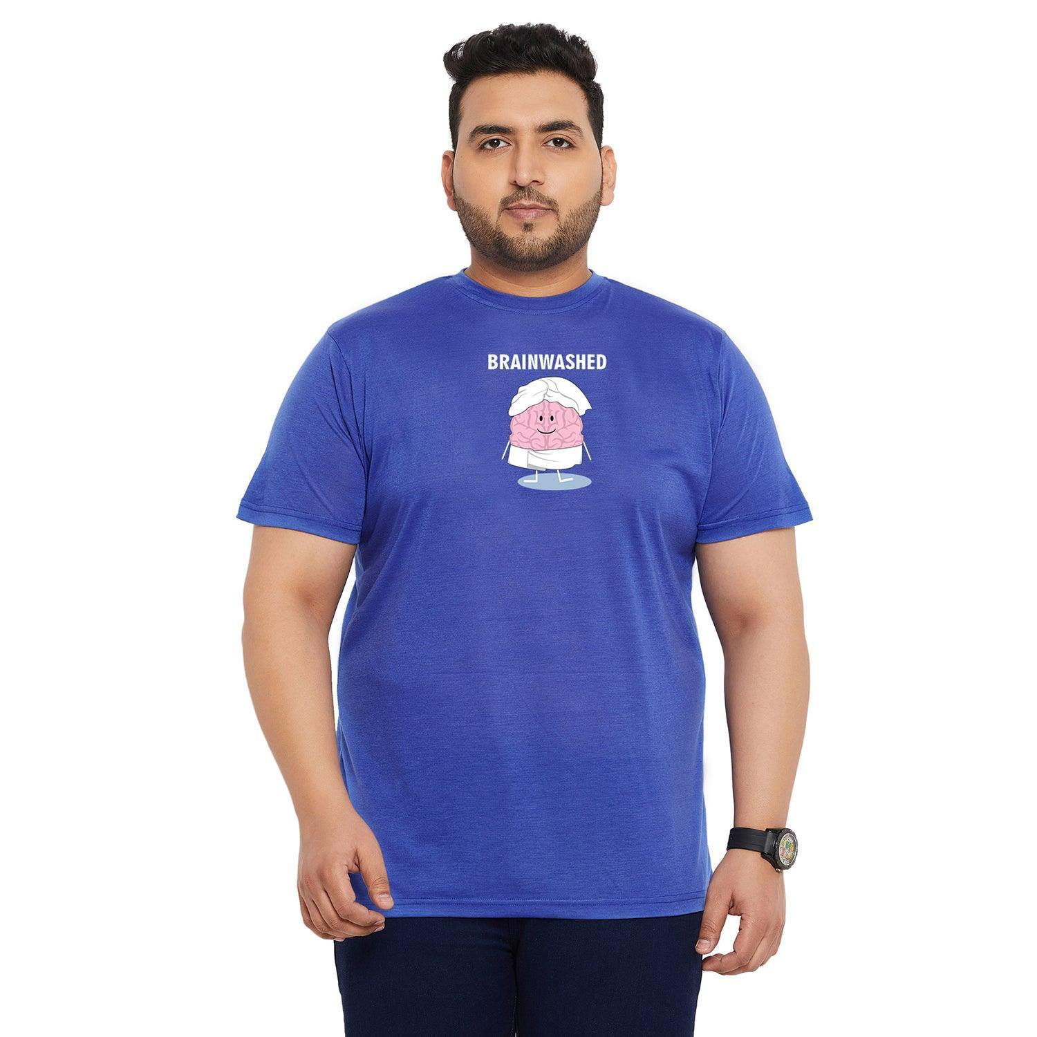 Men Plus Size Dracko Printed Round Neck Tshirt - Image 2