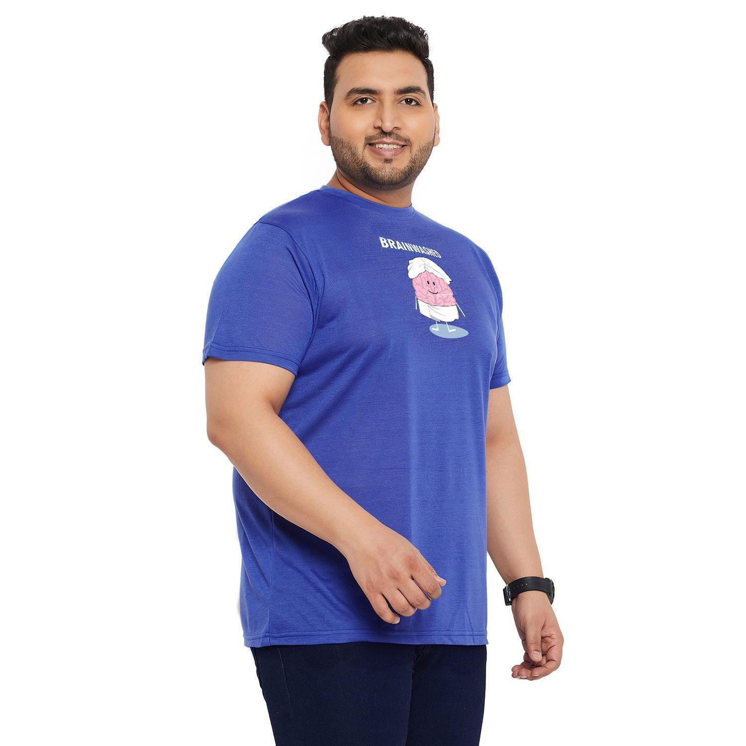 Men Plus Size Dracko Printed Round Neck Tshirt - Image 4