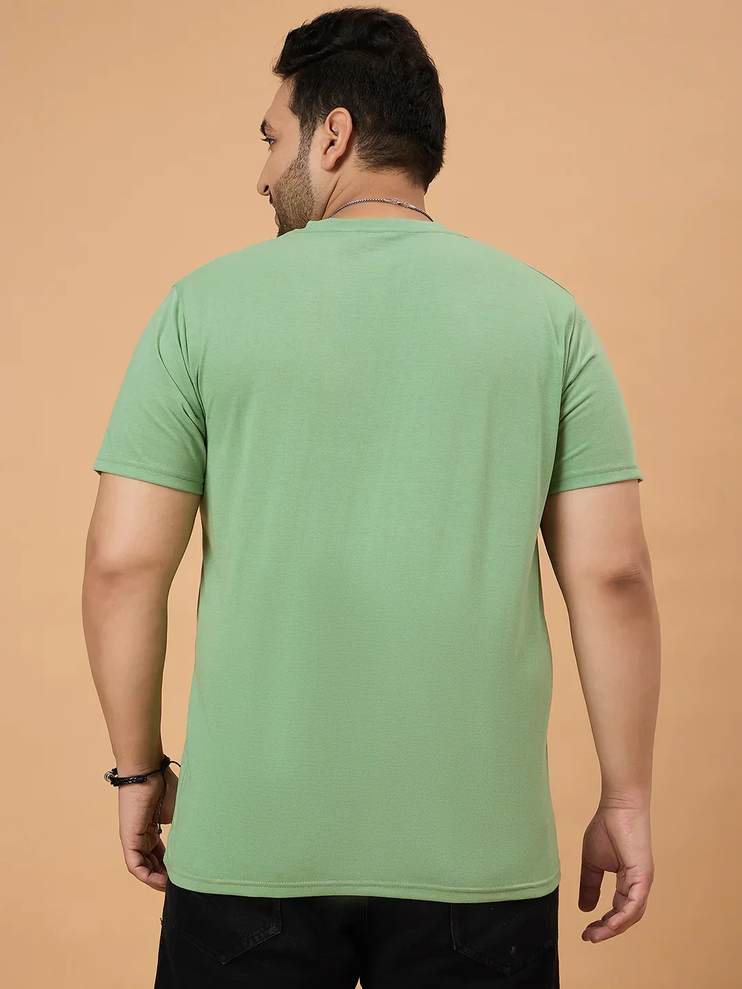 Men Plus Size Dripzo Colorblock Round Neck Tshirt - Image 6
