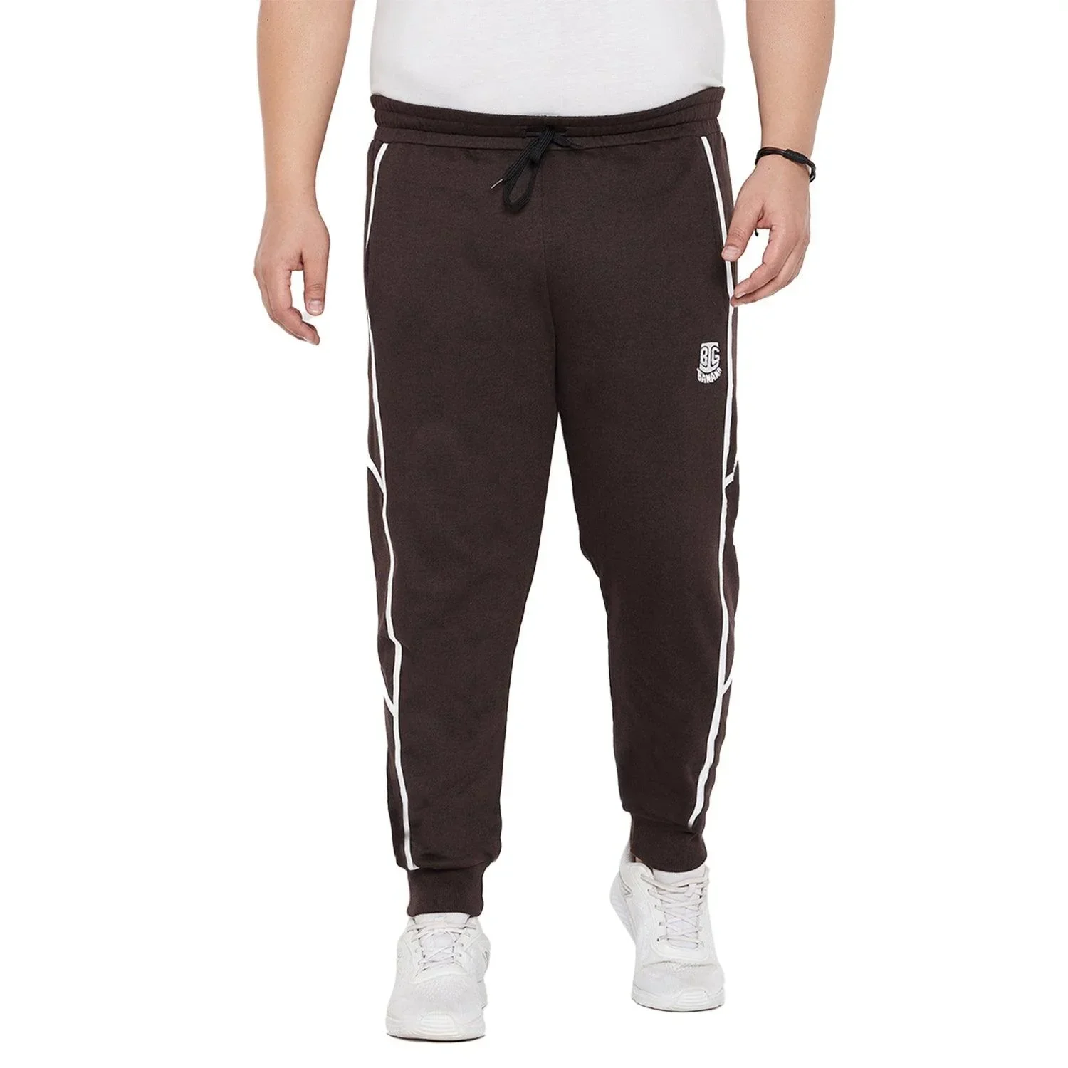 Men Plus Size Drone Solid Trackpant - Image 2