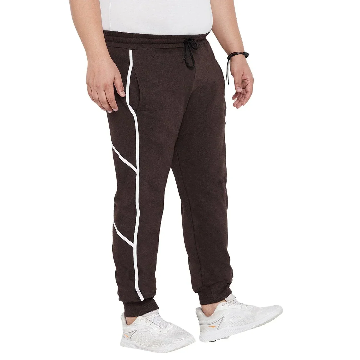 Men Plus Size Drone Solid Trackpant - Image 4
