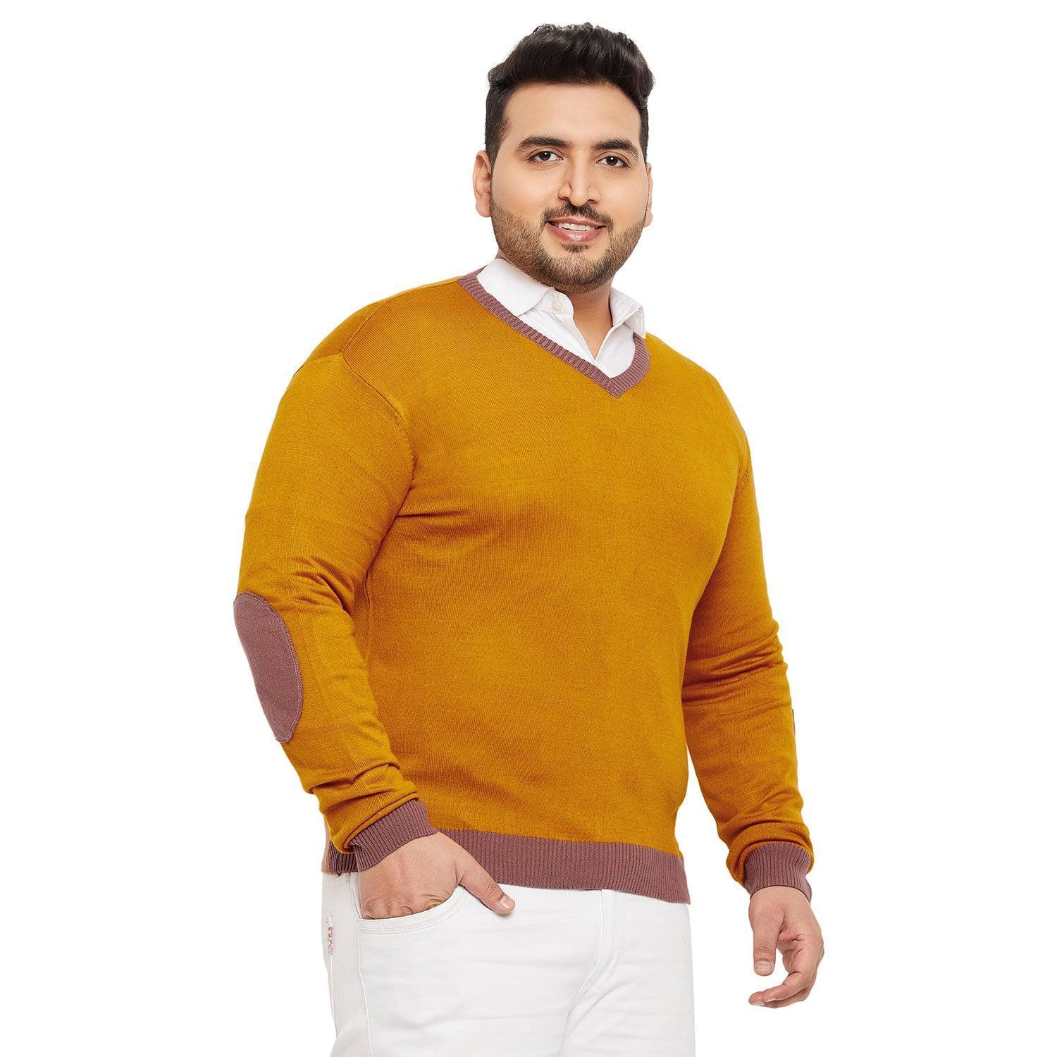 Men Plus Size Dumas Solid Sweater - Image 4